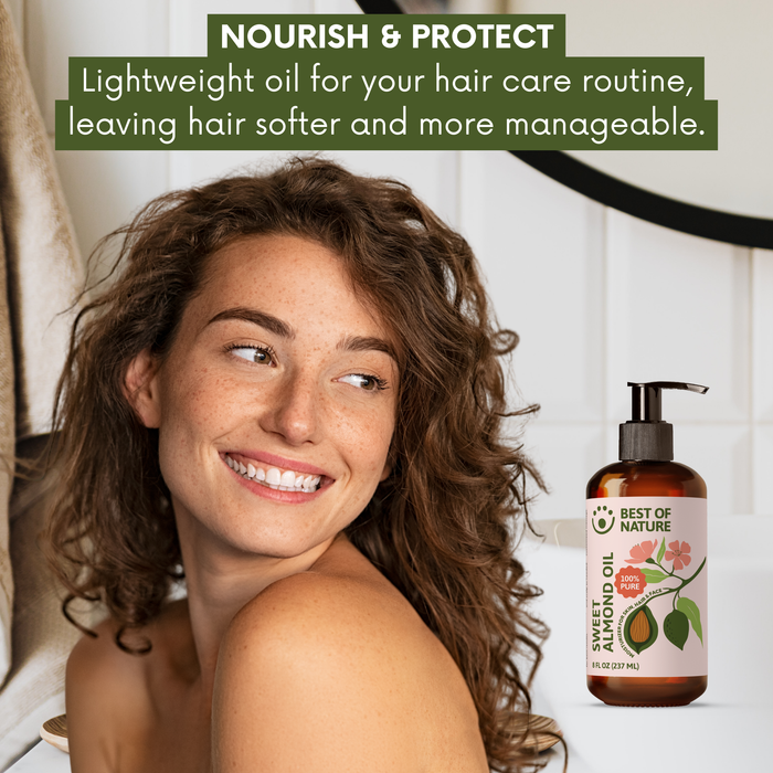 Almond Massage & Body Oil - 100% Pure