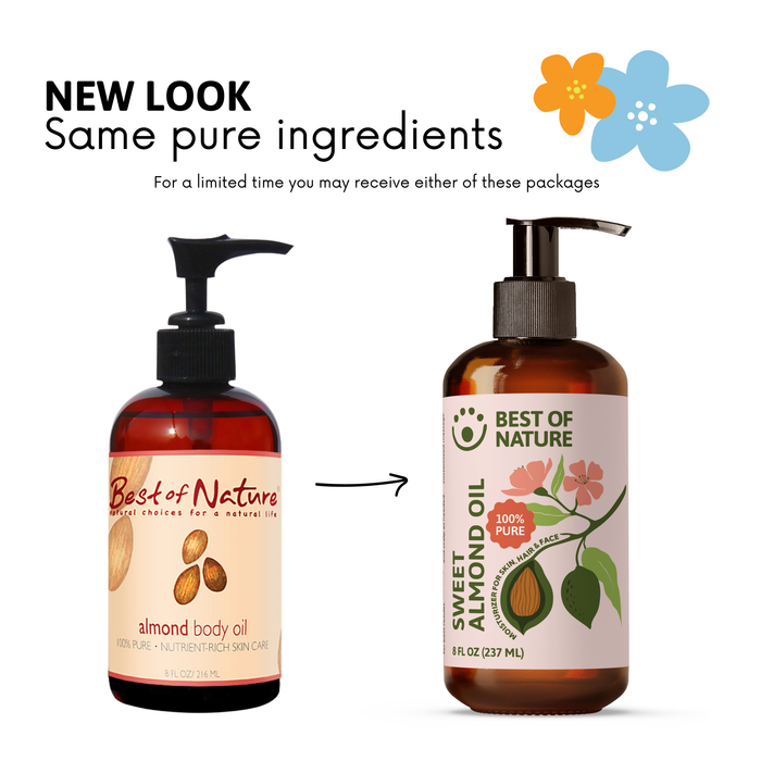 Almond Massage & Body Oil - 100% Pure