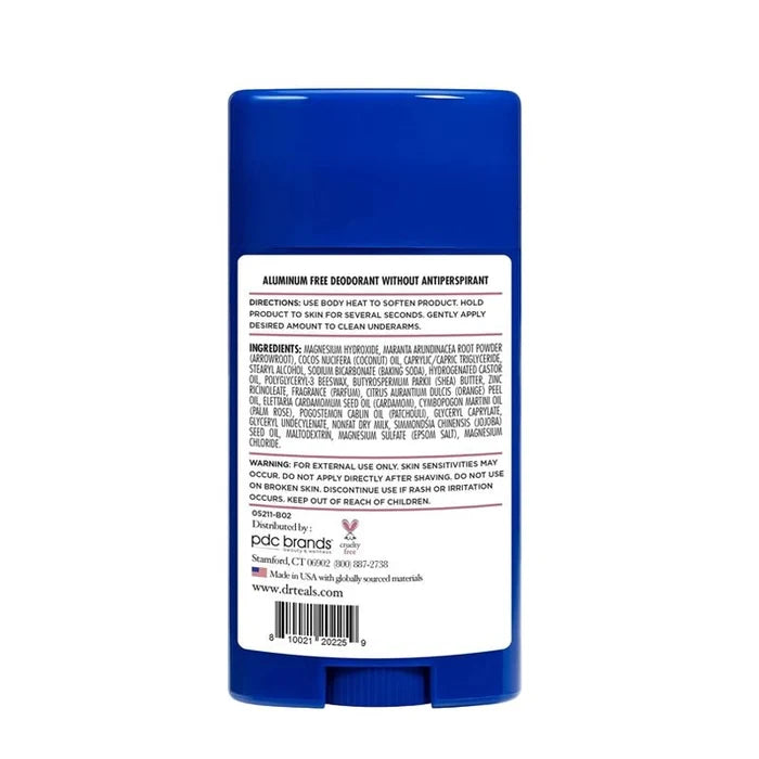 Aluminum Free Deodorant with Rose & Milk - 75g