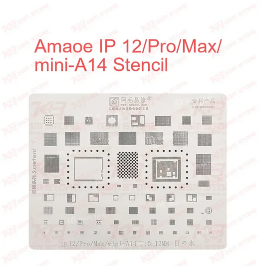 Amaoe IP 12/Pro/Max/mini-A14 Stencil