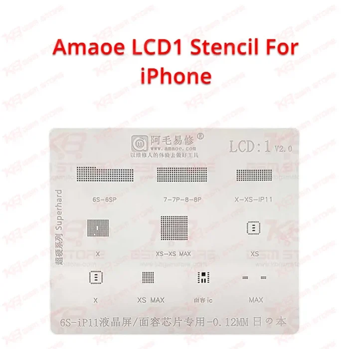 Amaoe LCD1 Stencil For iPhone