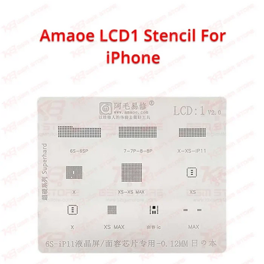 Amaoe LCD1 Stencil For iPhone