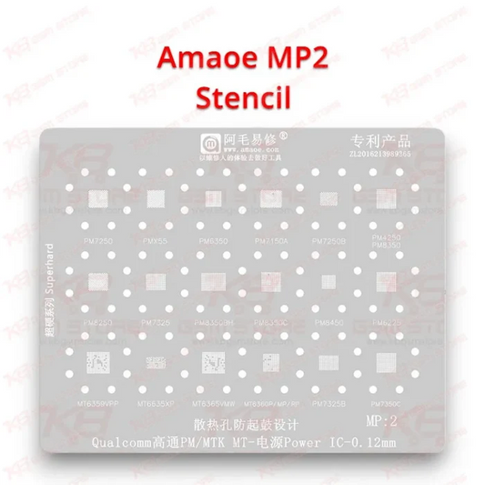Amaoe MP2 Stencil