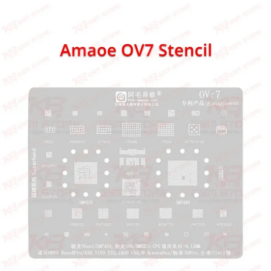 Amaoe OV7 Stencil