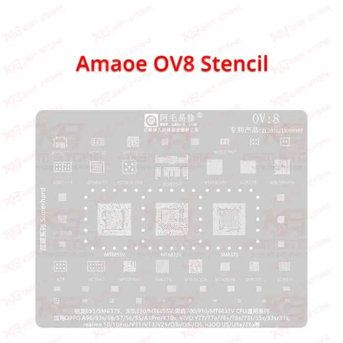 Amaoe OV8 Stencil