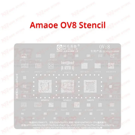 Amaoe OV8 Stencil