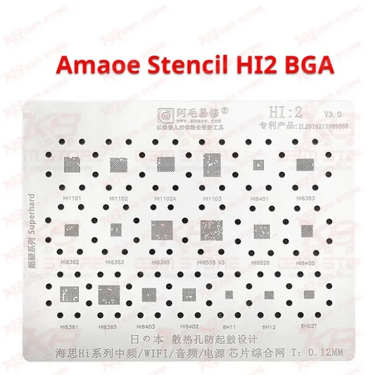 Amaoe Stencil HI2 BGA