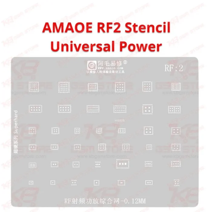 Amaoe Stencil RF2 BGA