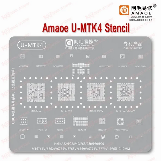 Amaoe U-MTK4 Stencil