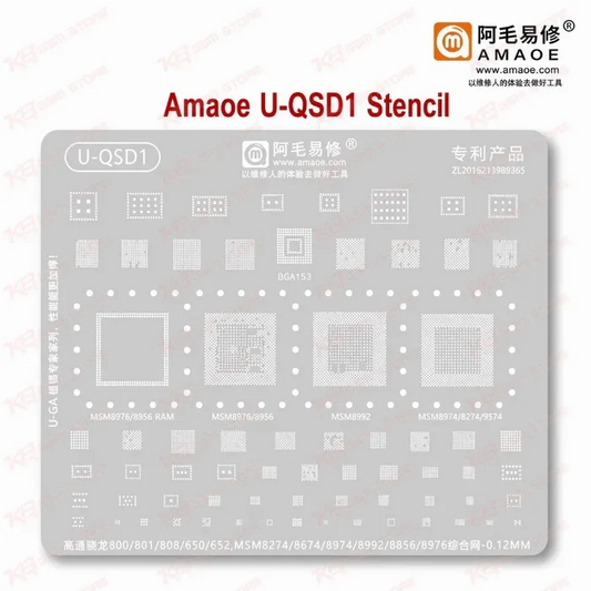 Amaoe U-QSD1 Stencil