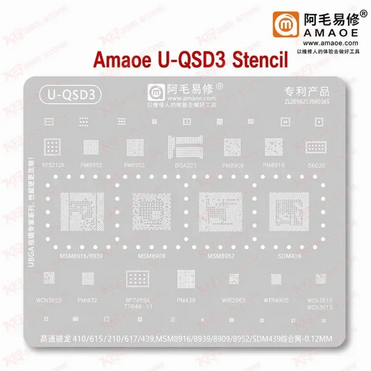 Amaoe U-QSD3 Stencil