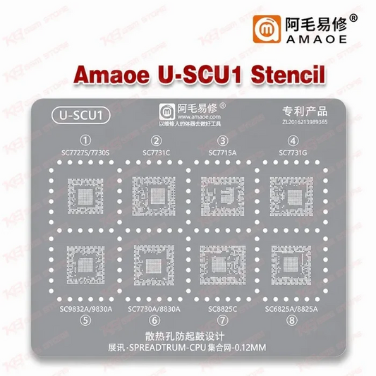 Amaoe U-SCU1 Stencil