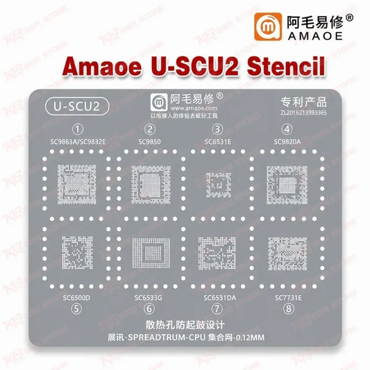 Amaoe U-SCU2 Stencil