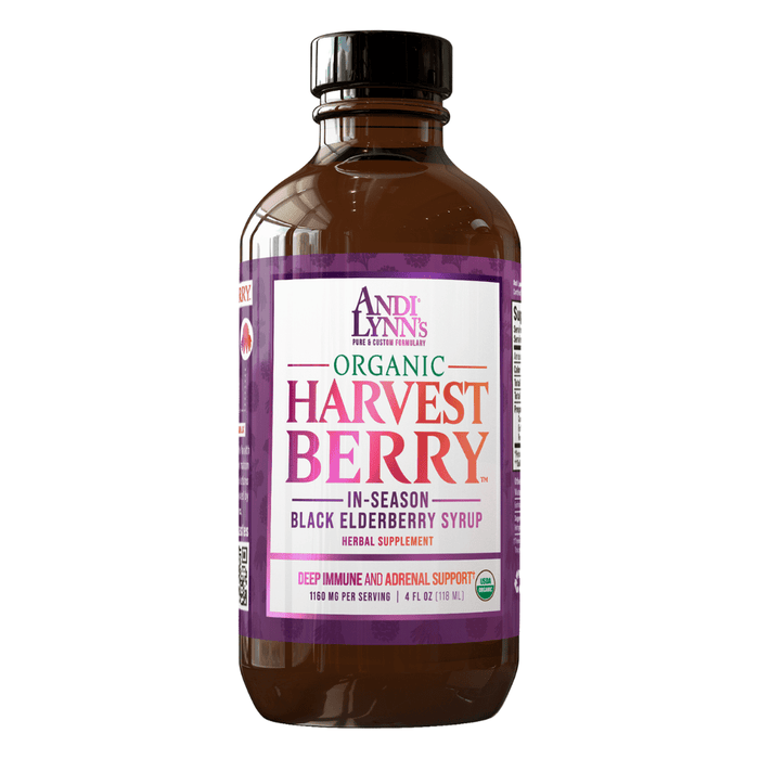 Andi Lynn's Harvestberry Elderberry Syrup, 4oz
