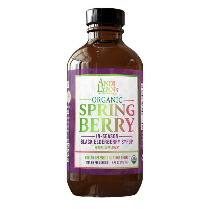 Andi Lynn's Springberry Elderberry Syrup, 4 oz