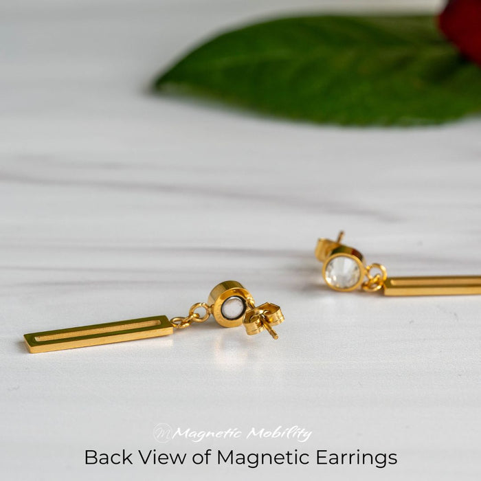 Angelica's Sun Magnetic  Earrings