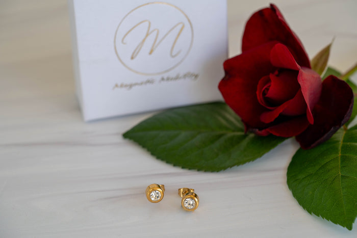 Angelica's Sun Magnetic  Earrings