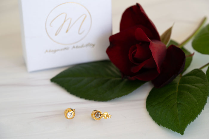 Angelica's Sun Magnetic  Earrings