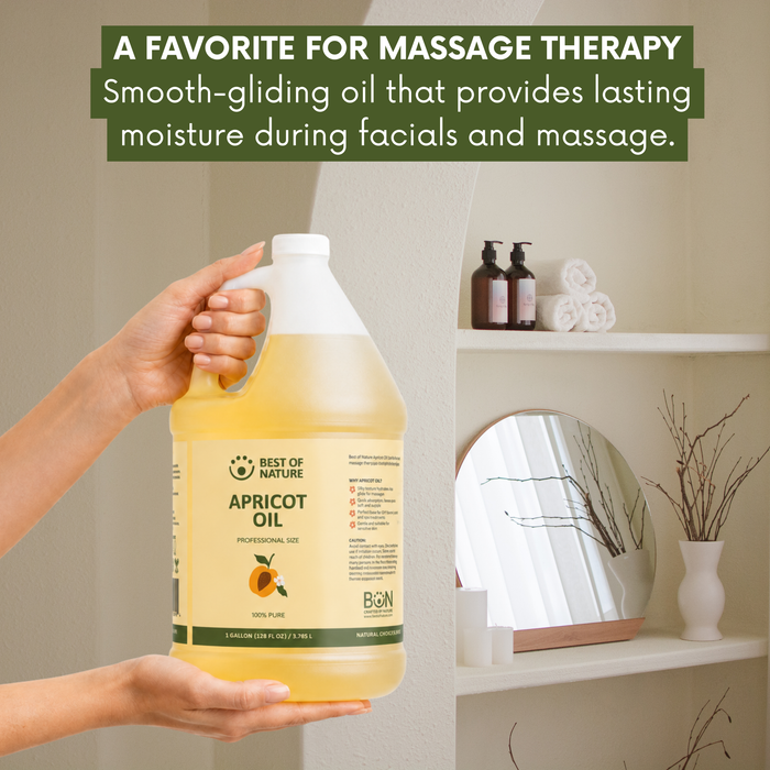 Apricot Kernel Massage & Body Oil - 100% Pure