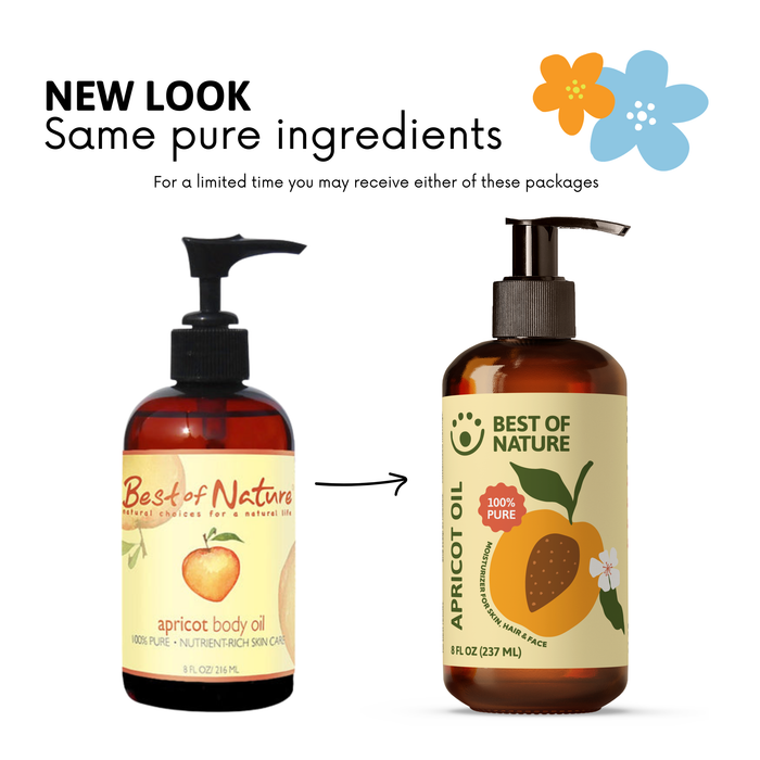 Apricot Kernel Massage & Body Oil - 100% Pure