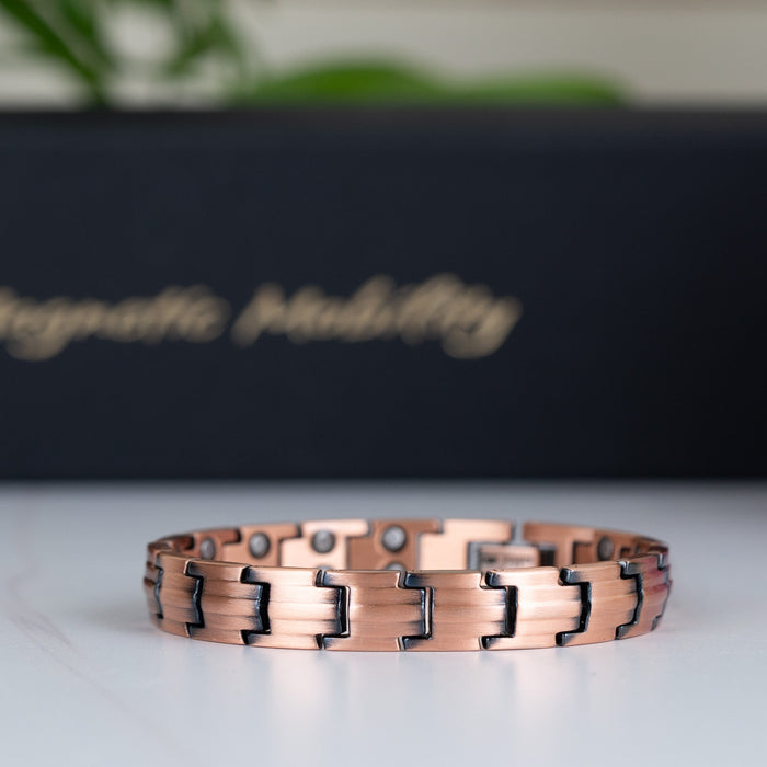 Ashe Copper Magnetic Bracelet - Double Strength
