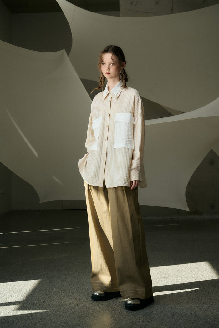 Aubrey Oversized Pocket Shirt