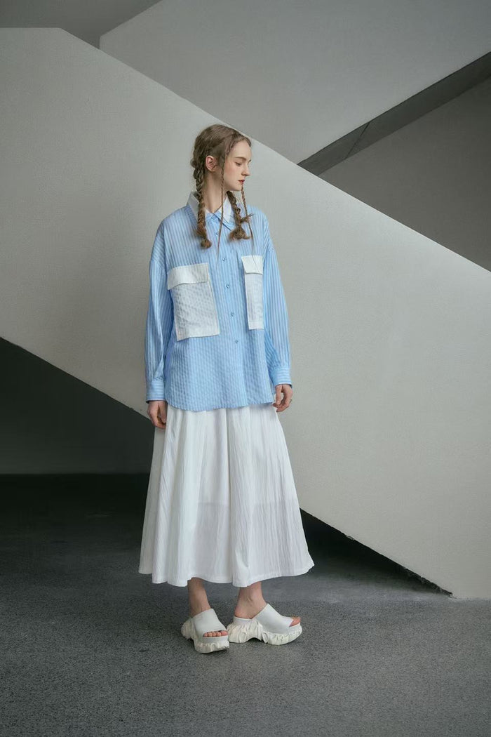 Aubrey Oversized Pocket Shirt