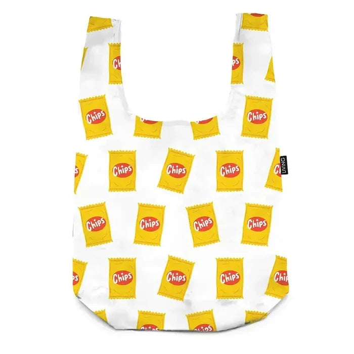 Bag Charm Reusable Shopper Bag - Potato Chips