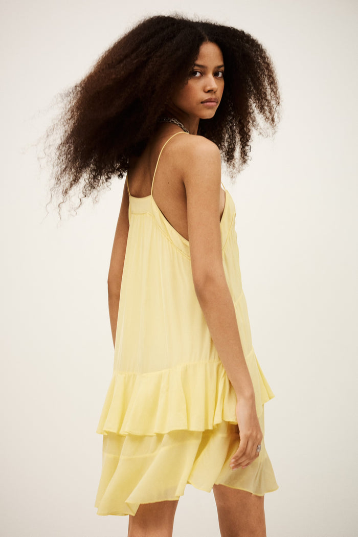 ba&sh Bilona Dress in Vanille
