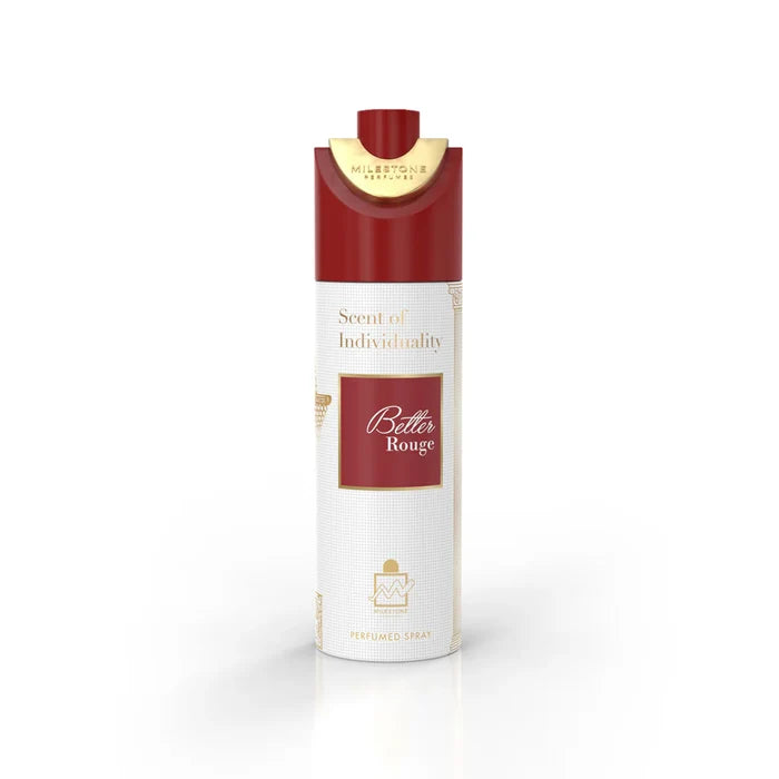 Better Rouge 200ML Deodorant Spray Unisex (Inspired By Baccarat Rouge)