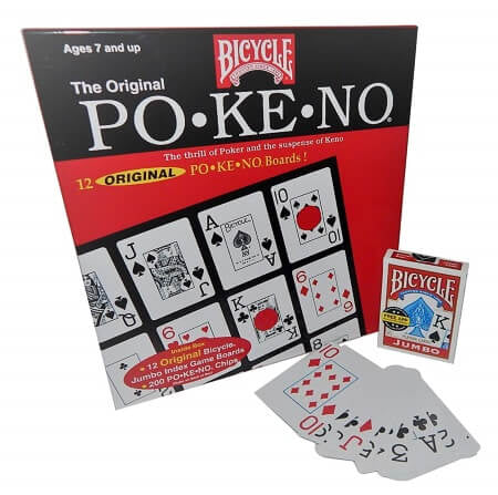 Bicycle PO KE NO Game Boards