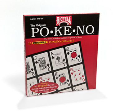 Bicycle PO KE NO Game Boards