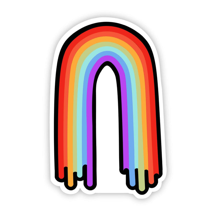 Big Moods Trippy Rainbow Vinyl Sticker