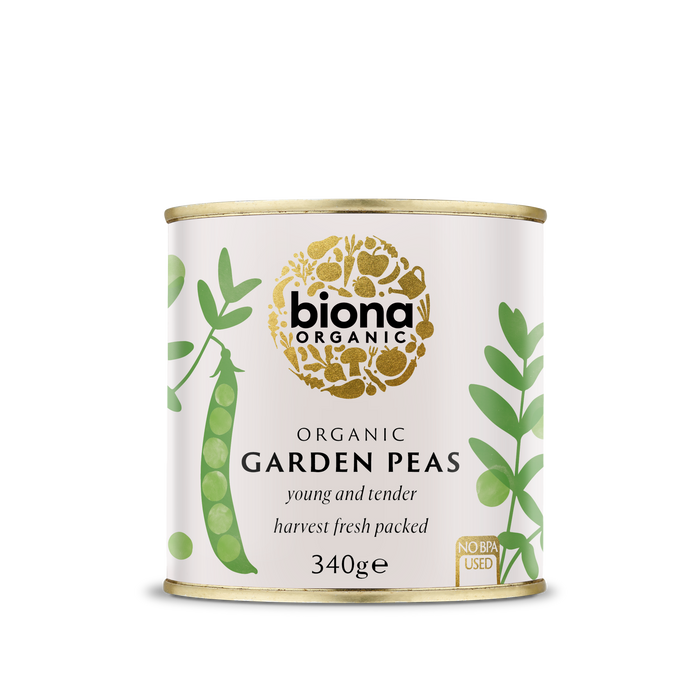 Biona Organic Garden Peas 340g