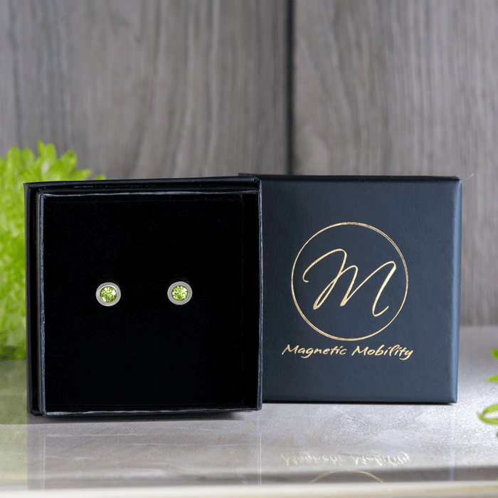 Birthstone Magnetic Stud Earrings