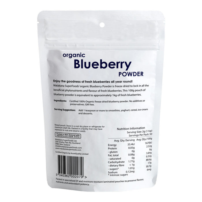 Matakana Superfoods Blueberry Organic Powder_2