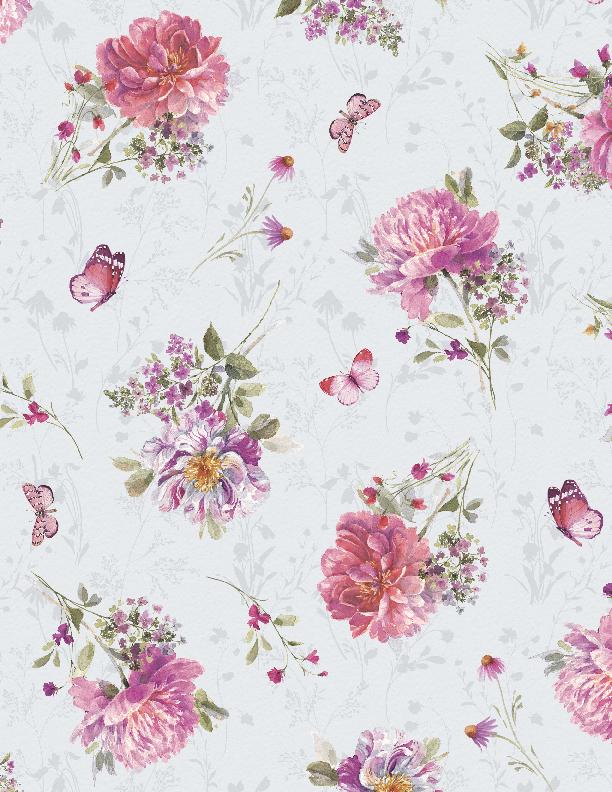 BLUSH GARDEN - BOUQUET TOSS (4 YARDS)