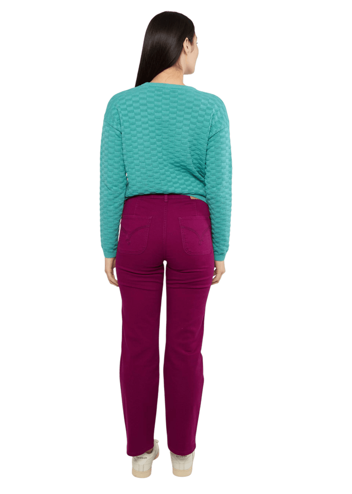 Blutsgeschwister broek "Pocket Rocket Regular", my opulent purple