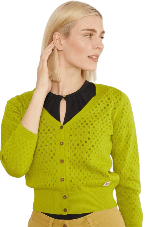BLUTSGESCHWISTER Sweet Petite tradition green knit