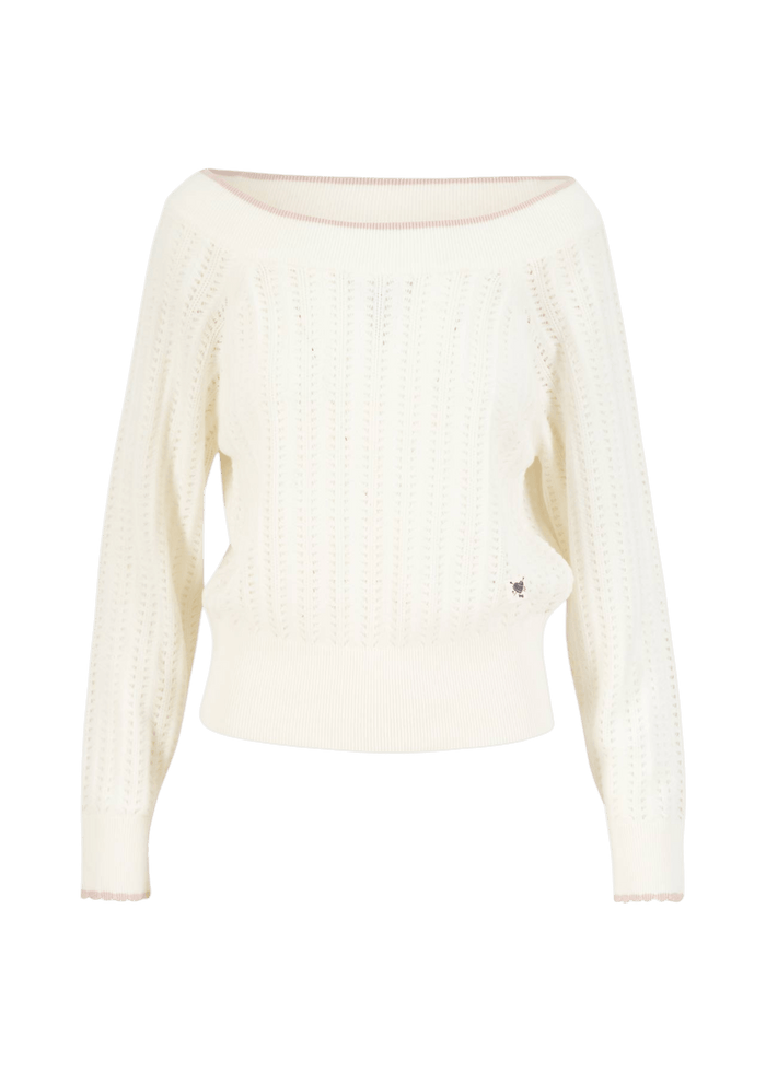 BLUTSGESCHWISTER ZOMERTRUI DELICIOUS SUMMER, DREAMY WHITE KNIT