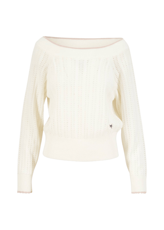 BLUTSGESCHWISTER ZOMERTRUI DELICIOUS SUMMER, DREAMY WHITE KNIT