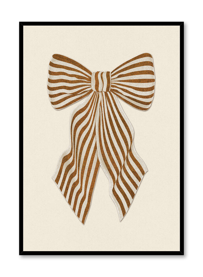 Bow-tiful stripes, Poster