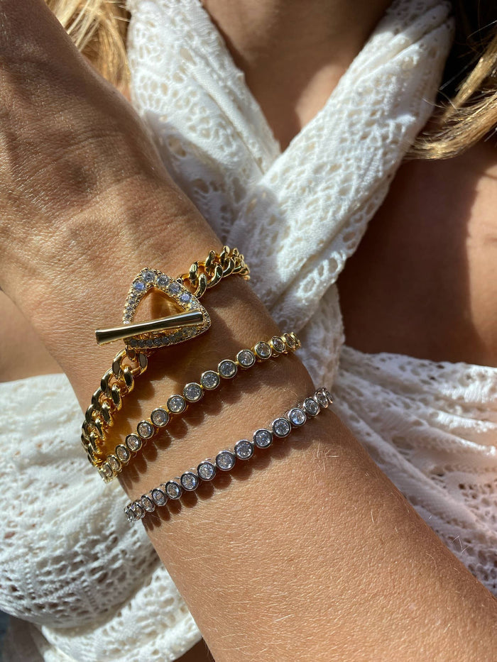 Bracelet-Solar Sterling Silver