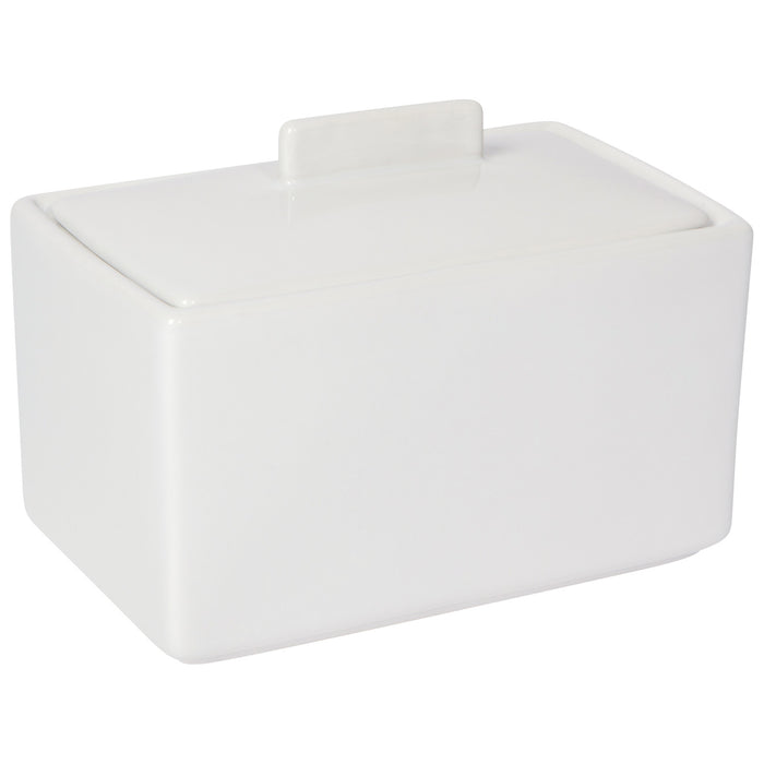 Butter Dish - White