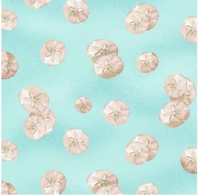 BY THE SEASHORE - SEA SHELLLS (4 YARDS)