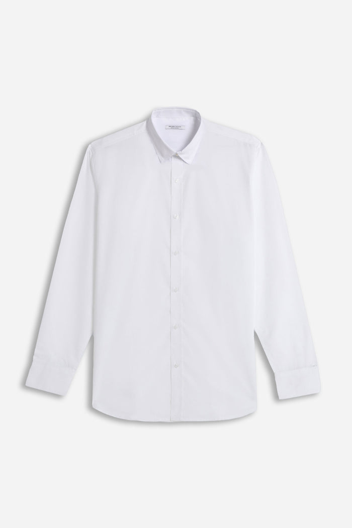 CAMICIA BASIC COLLO ITALIANO BIANCO