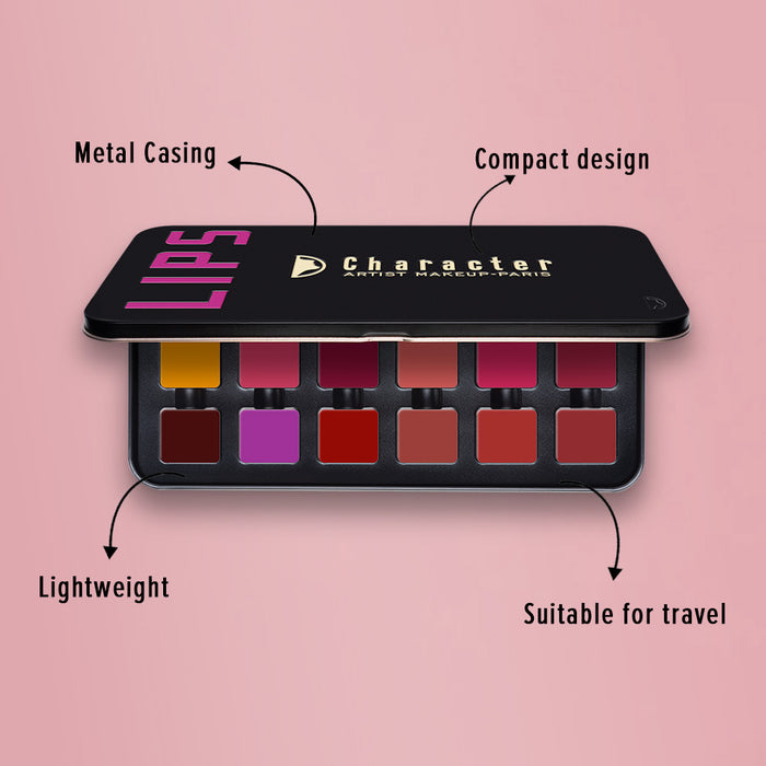 Character Pro Lipstick Palette C-A401.