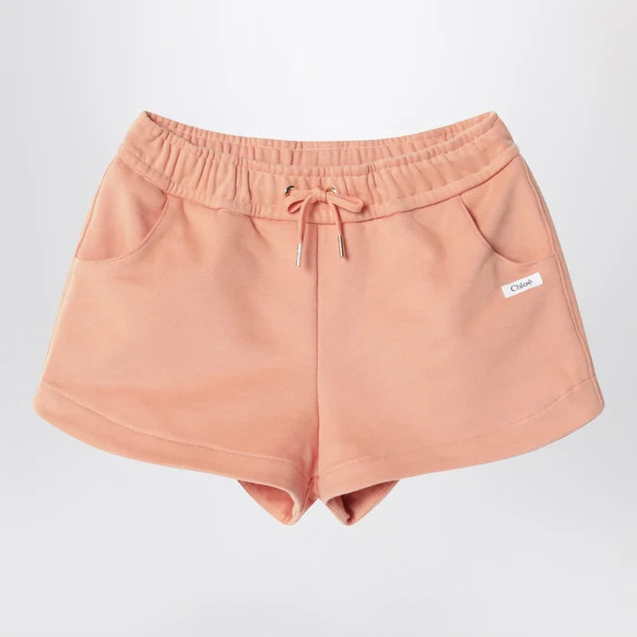 Chloé - Apricot cotton Shorts