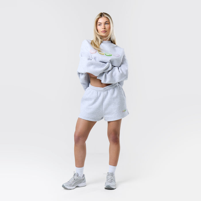CLSR Sweets Crewneck Twinset | Grey Marl