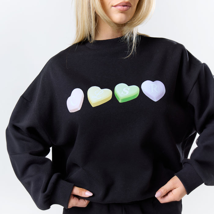 CLSR Sweets Crewneck Twinset | Washed Black